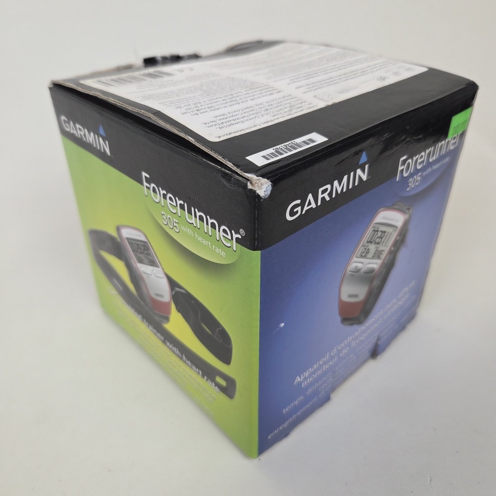 Garmin Forerunner 305 GPS Sports Watch Running w/ Charger + Box Vintage - Picture 15 of 15